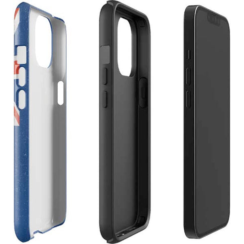 New Zealand Flag Distressed iPhone 15 Plus Impact Case